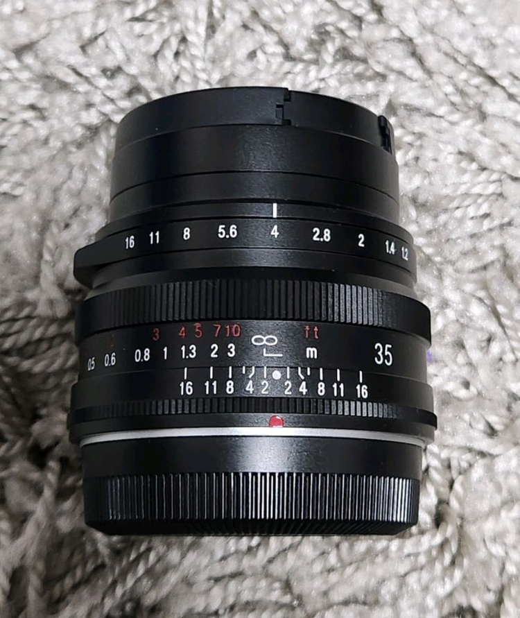 35mm F1.2 단렌즈 보이그랜더 후지 x 마운트 이미지