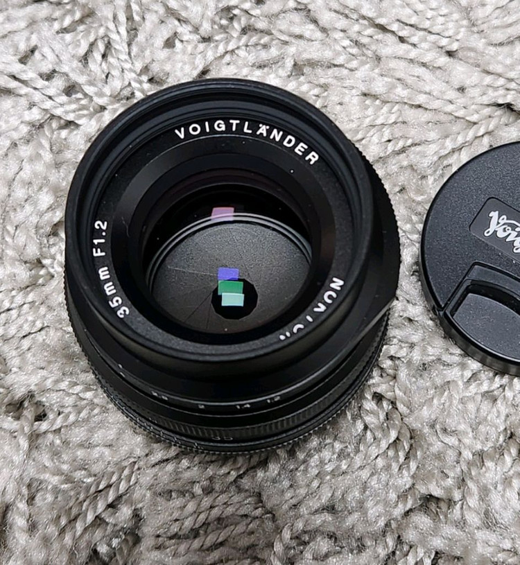 35mm F1.2 단렌즈 보이그랜더 후지 x 마운트 이미지