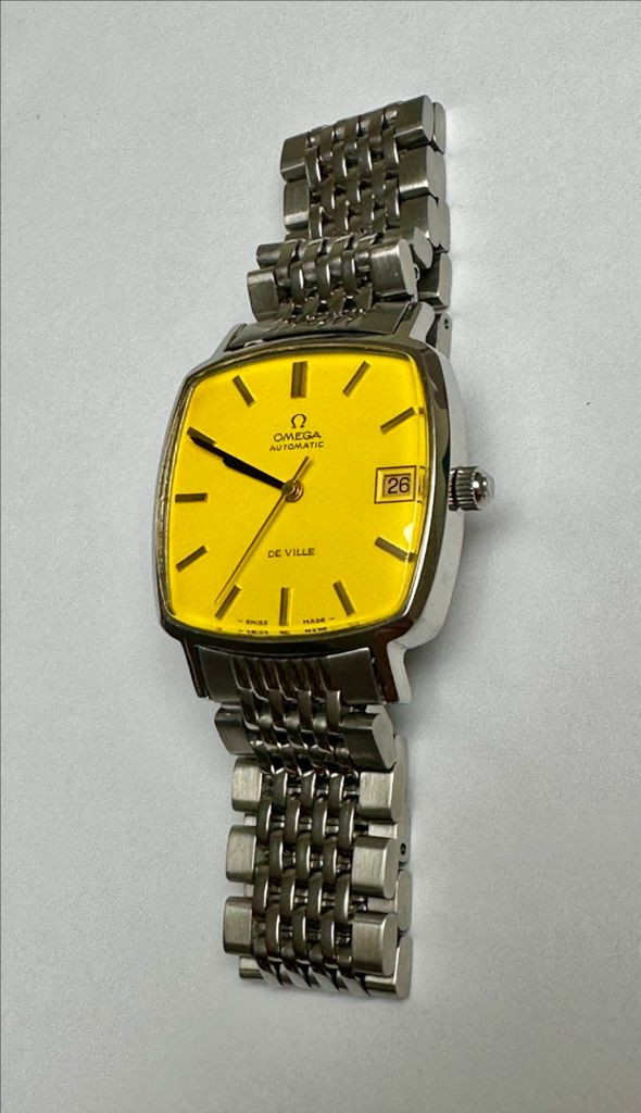 OMEGA 빈티지 오메가 시계 드빌 메탈 정품 오토메틱 이미지