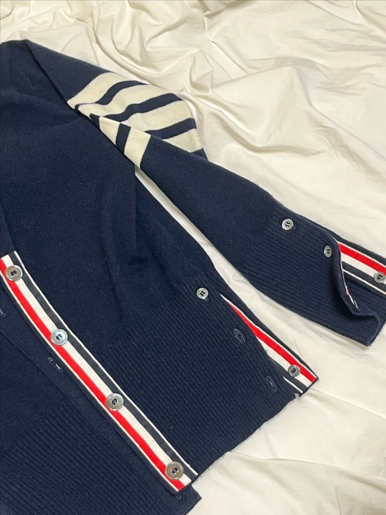 정품 톰브라운 캐시미어 가디건(사이즈 40) 이미지