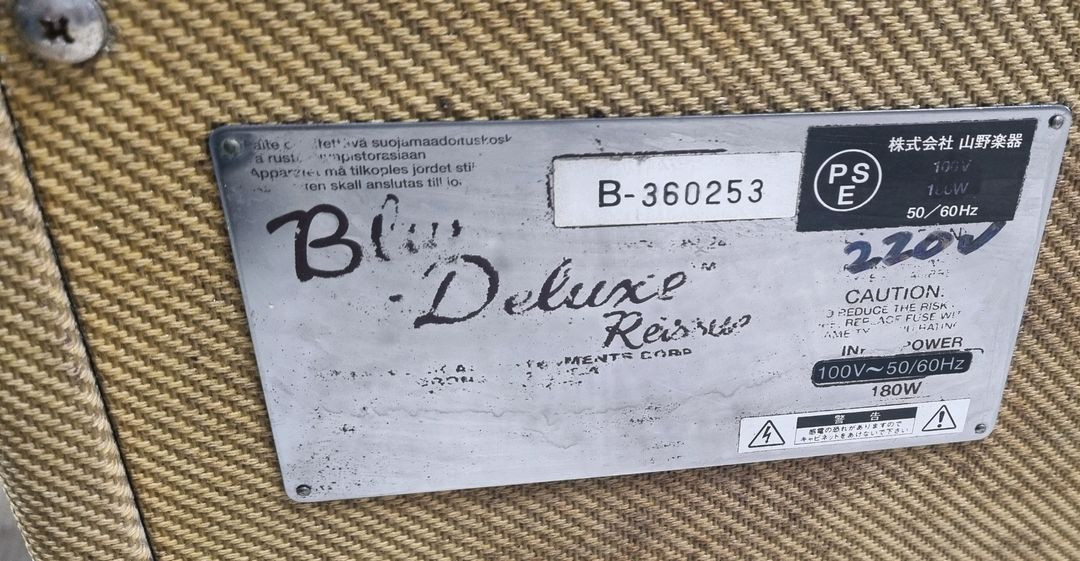 펜더 블루스.디럭스 리이슈 이미지