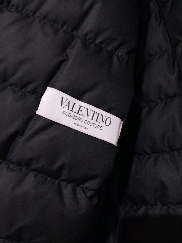 발렌티노 남성 팔가죽 패딩자켓 L 이미지