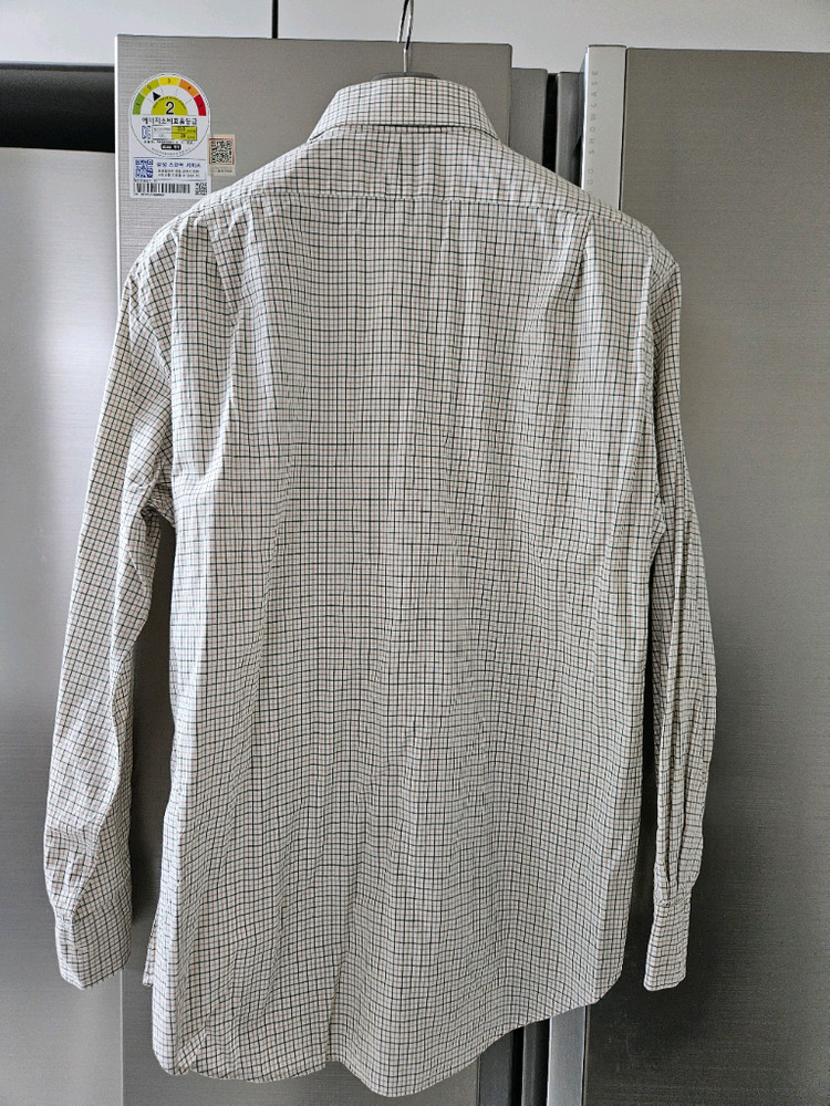 (폴로 POLO 랄프로렌) 베이지 체크셔츠 15(1/2) 32/33사이즈 이미지