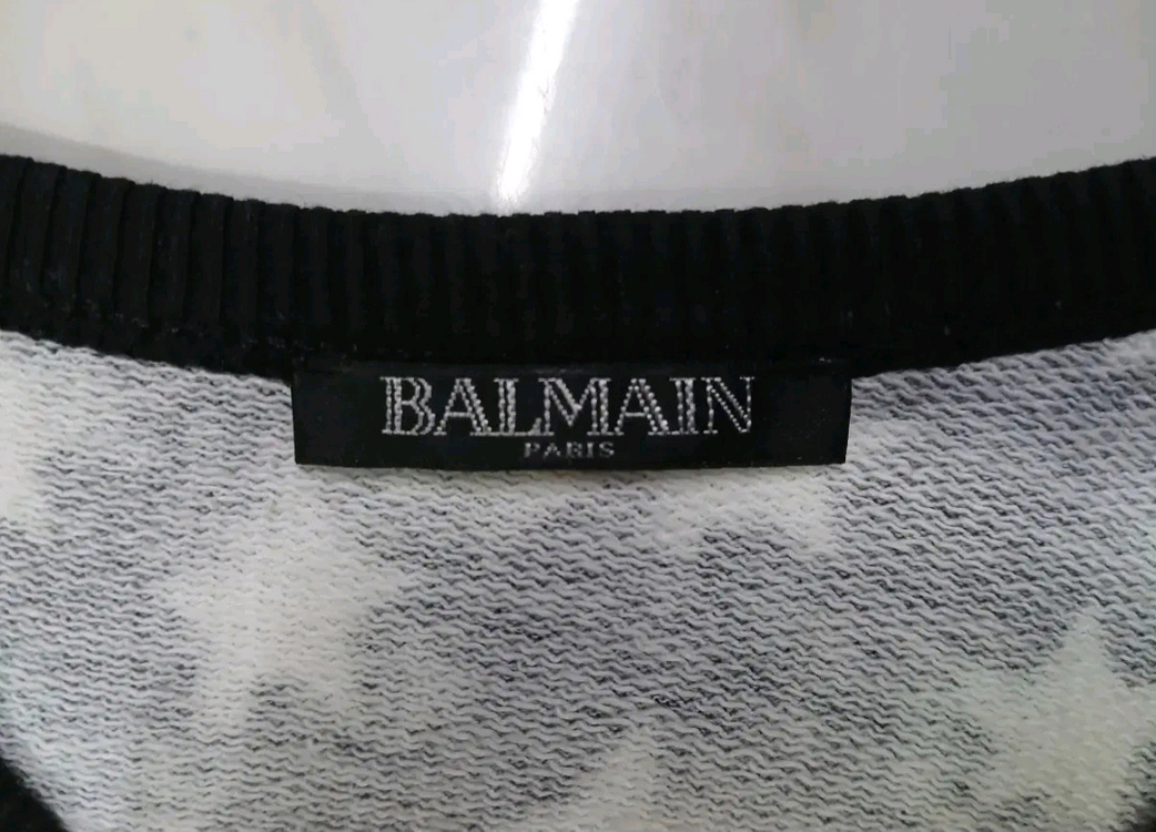 [정품 파격가] 발망 프린팅 지퍼형 맨투맨 긴팔티 S (95~100) 사이즈 아미리 디스쿼어드2 이미지