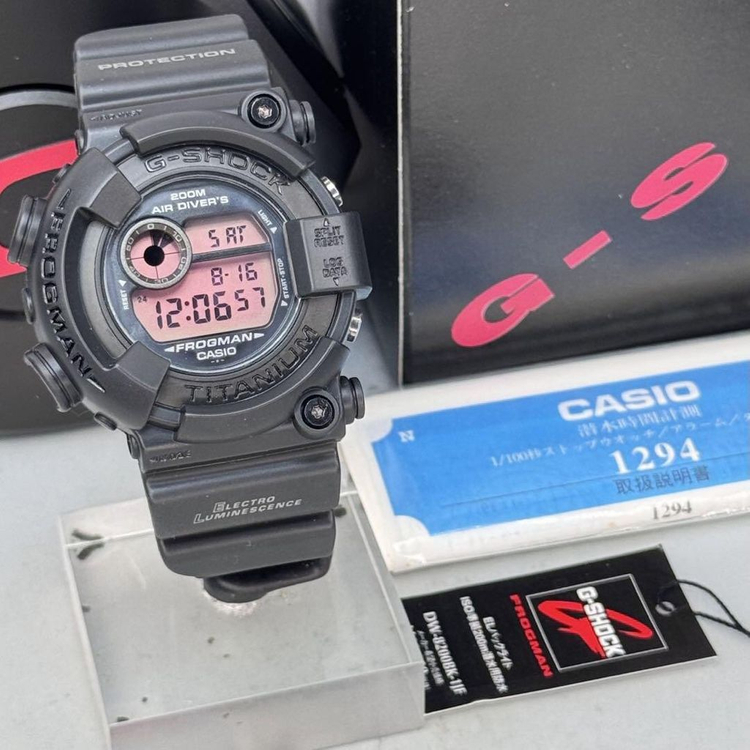 DW-8200BK-1JF, 쥐샥, 지샥, 프로그맨 리얼블랙 이미지