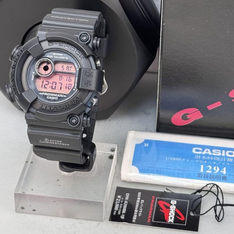 DW-8200BK-1JF, 쥐샥, 지샥, 프로그맨 리얼블랙 이미지