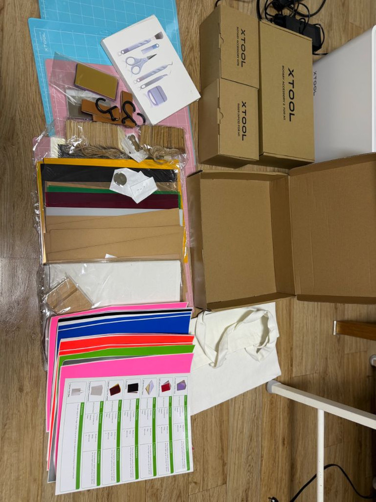 XTOOL M1 레이저 각인 커팅기 풀세트 이미지