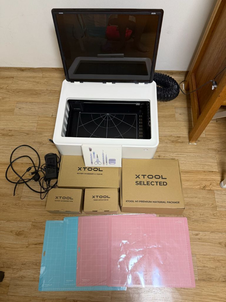 XTOOL M1 레이저 각인 커팅기 풀세트 이미지
