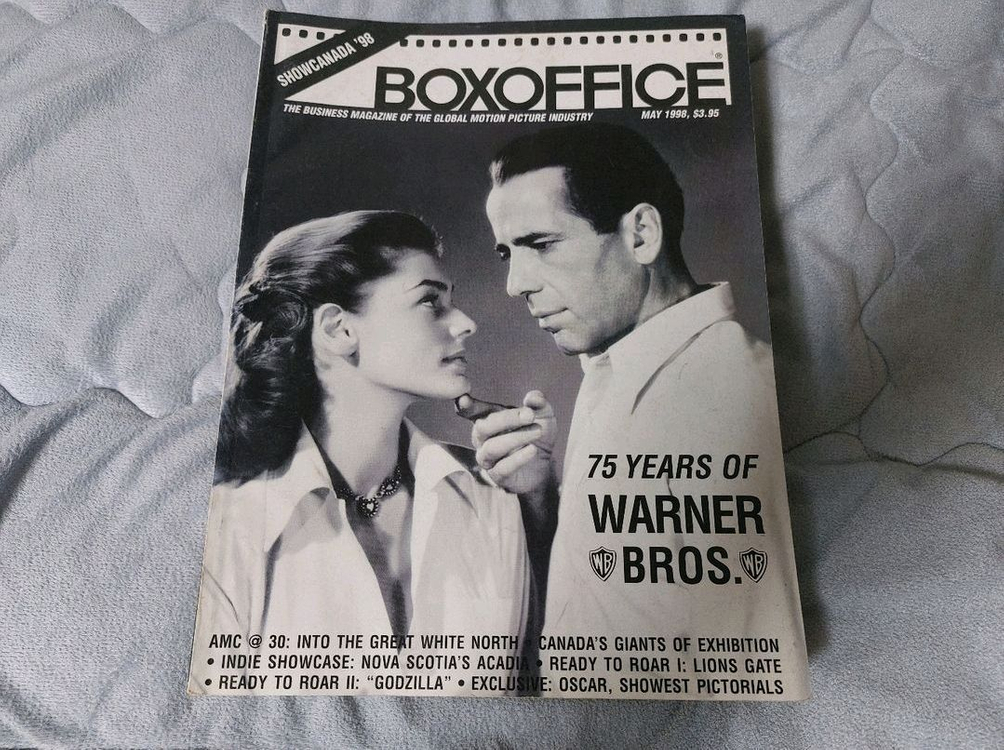 90년대 미국 영화잡지 박스오피스 매거진 Boxoffice Magazine 13권 일괄판매 가격택포 이미지