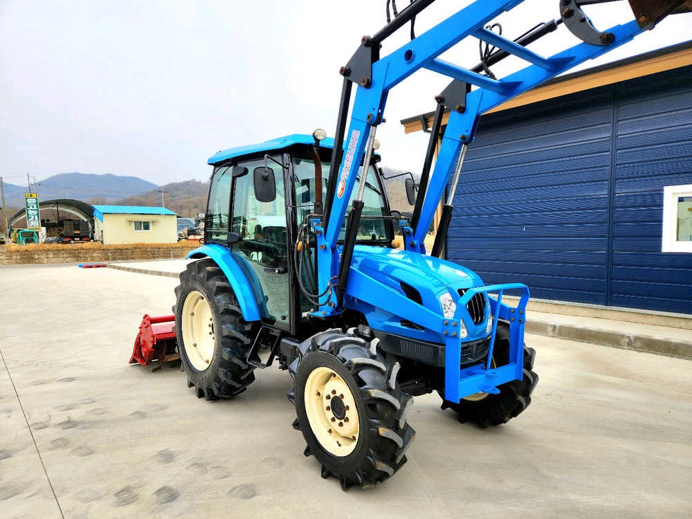 LS 55마력 트랙터팝니다 (본기로더로타리에어컨탑차) 이미지