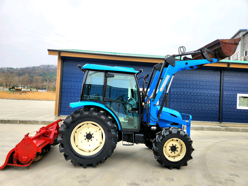 LS 55마력 트랙터팝니다 (본기로더로타리에어컨탑차) 이미지