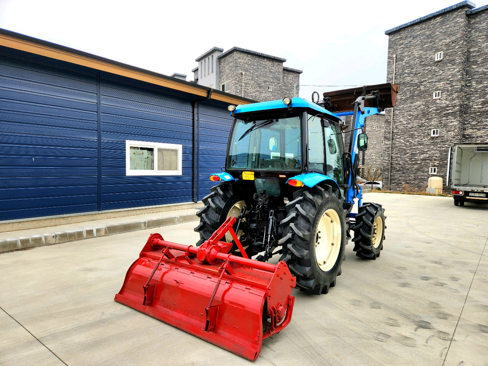 LS 55마력 트랙터팝니다 (본기로더로타리에어컨탑차) 이미지