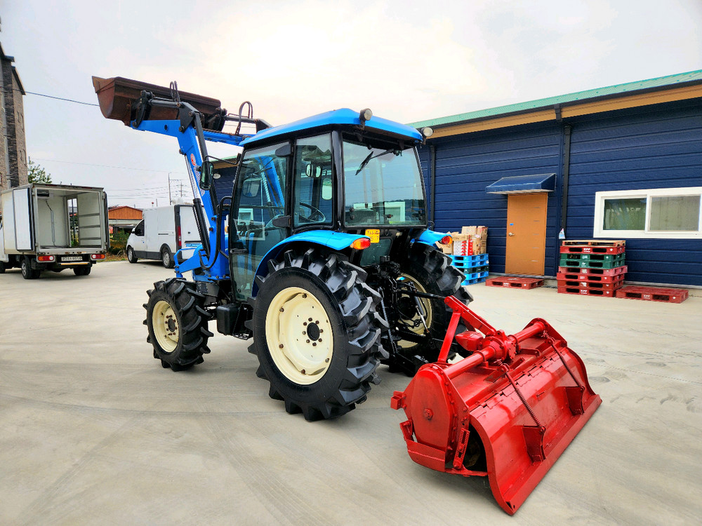 LS 55마력 트랙터팝니다 (본기로더로타리에어컨탑차) 이미지