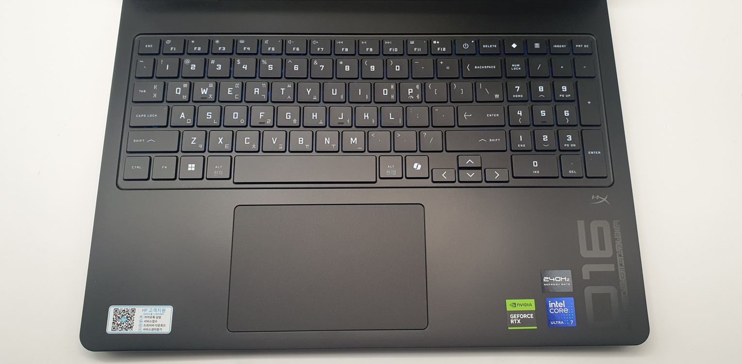 [최저가]HP 16인치 게이밍노트북 오멘슬림(인텔7 255H/5060/램32GB/240Hz/QHD) 이미지