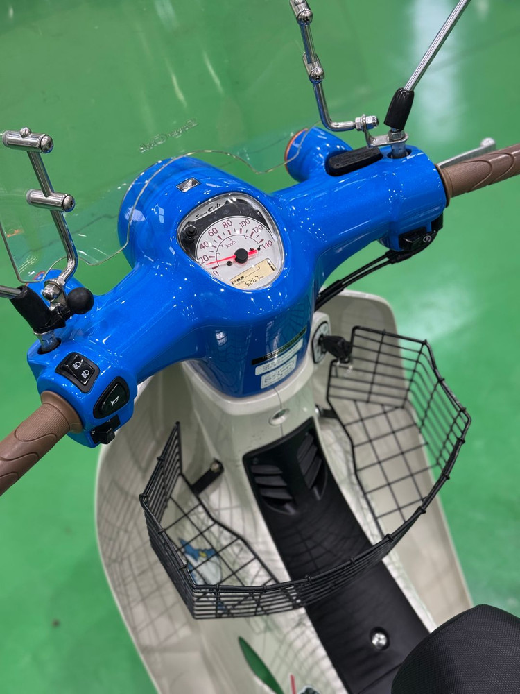 특가) 혼다 23년식 슈퍼커브110 5천 크롬 준튜닝 바이크 판매합니다. 이미지