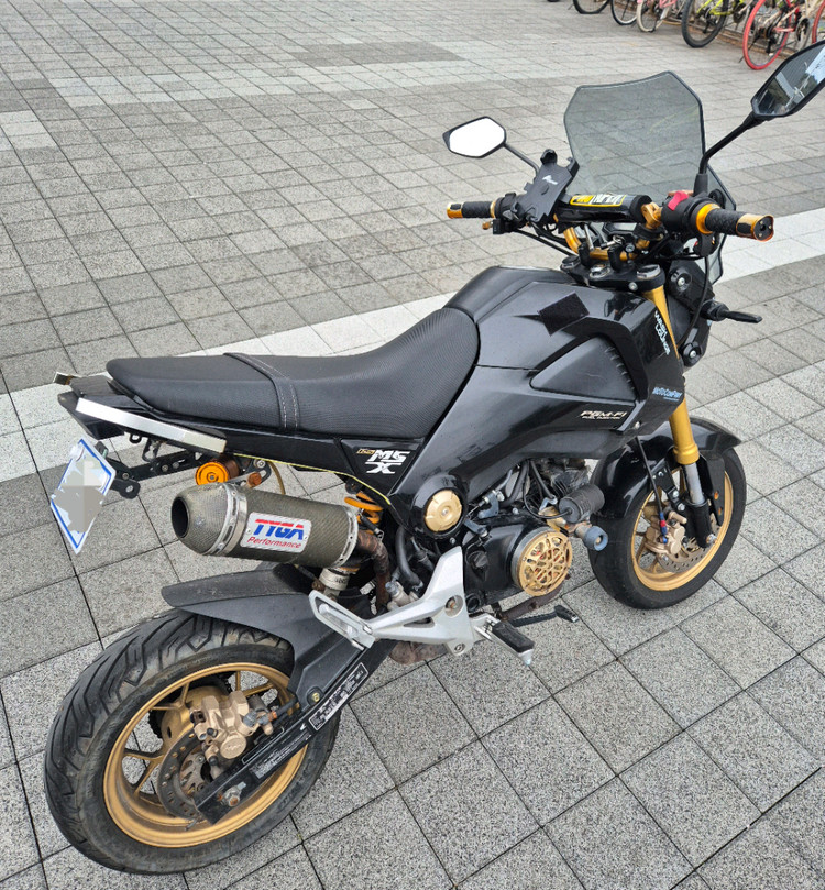 혼다 msx125 125cc 오토바이 이미지