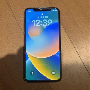 아이폰 X 실버 256기가 이미지