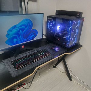 초고사양 게이밍 컴퓨터 본체 pc 풀세트 이미지