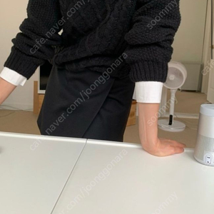 리본빛 모네마켓 블랙 카날 니트 이미지