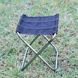 미니 접이식 캠핑의자 듀랄루민 이미지