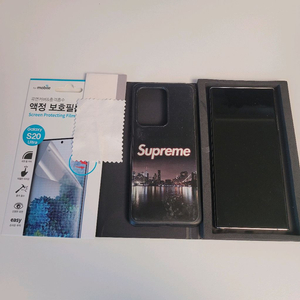 갤럭시 노트20 울트라 5G (256GB) + 액정 보호필름 + 슈프림 케이스 이미지