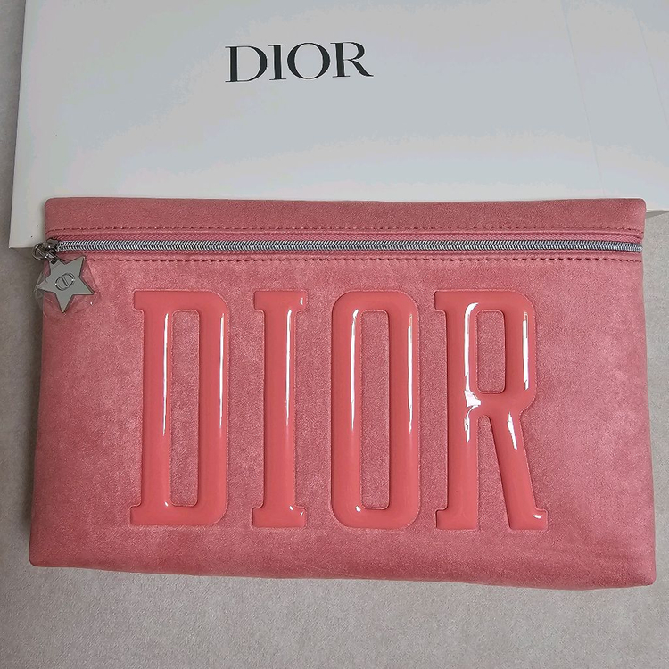 디올 스웨이드 클러치겸 파우치 새제품 이미지