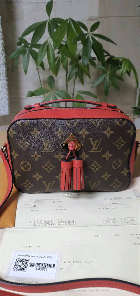 루이비통 생통주 크로스백/카메라백 새상품급 정품(영수증O)구찌프라다디올고야드샤넬셀린느보테가생로랑발렌시아가버버리가방 이미지