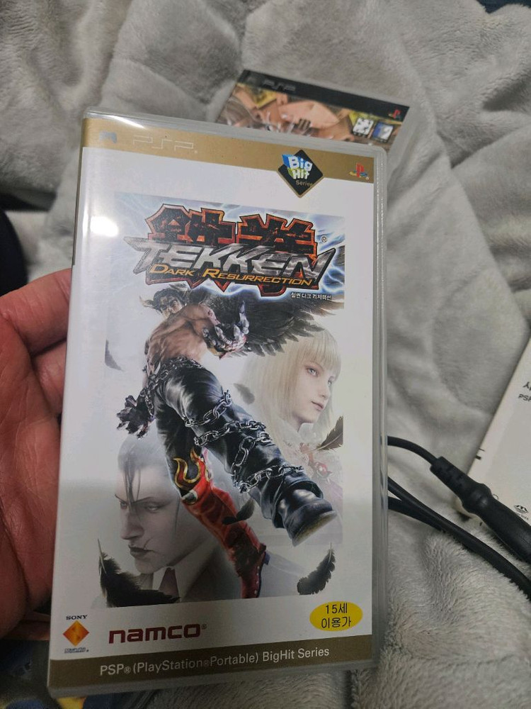 PSP 1005 번들 게임 (레이싱게임/건담/잭앤덱스터) 세트 이미지