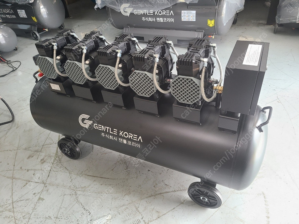 중고 10마력 오일프리 콤프레샤 단상 콤프레샤 이미지