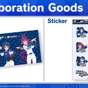 홀로라이브 en LA 다저스 콜라보 타올 이미지