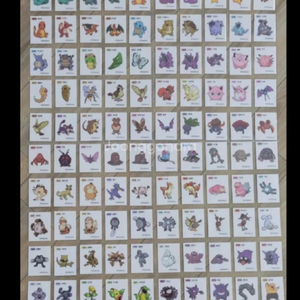 포켓몬띠부씰 시즌 2 중복 이미지