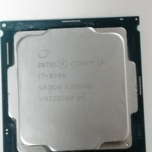 인텔 i7 8700 cpu 처분 (택포함) 이미지