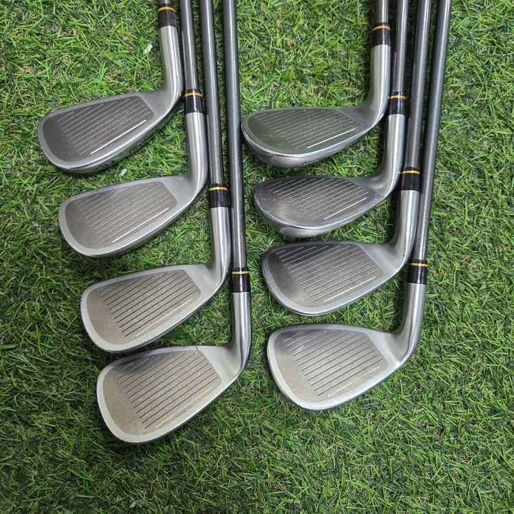 중고골프채 혼마 트윈마크 AP-302 그라파이트 남성용 중고 아이언 풀세트 5-S 8i 이미지