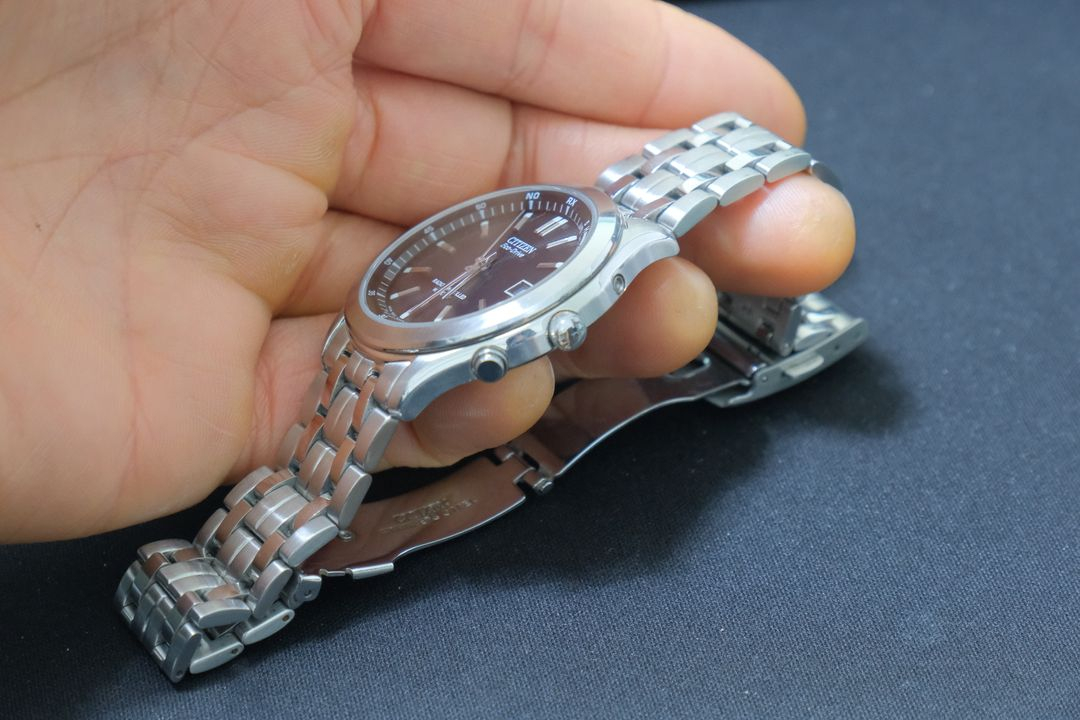 시티즌 에코드라이브 H415-S045495 전파솔라 풀박스 상태좋음 이미지