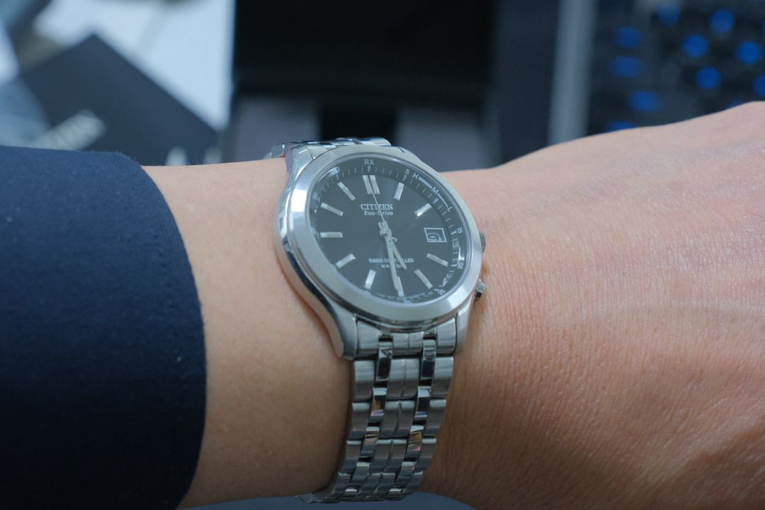 시티즌 에코드라이브 H415-S045495 전파솔라 풀박스 상태좋음 이미지