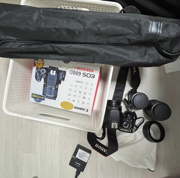 캐논 코리아 정품 Cannon EOS 600D 바디+기본렌즈 이미지