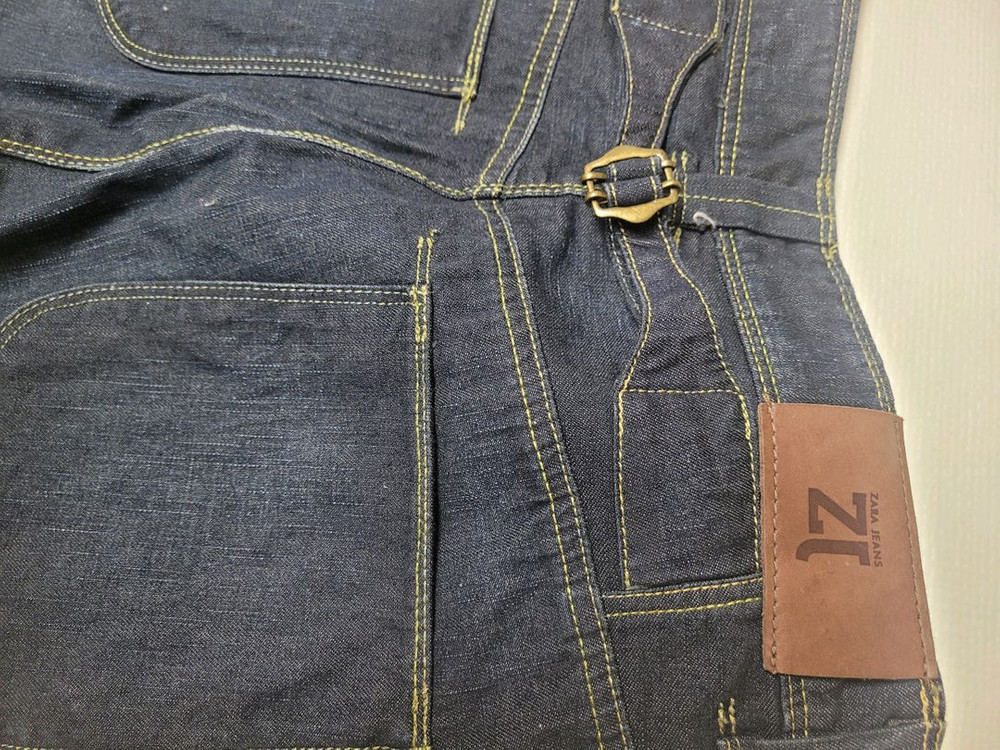 자라 ZARA 진스 남자 청바지 31 엔지니어드패턴 이미지