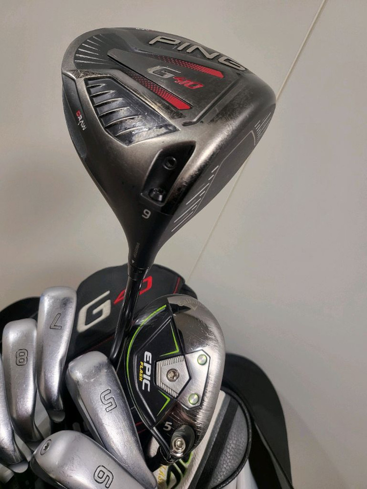 핑 골프클럽 남자 입문용 골프채 캐디백 풀세트 이미지