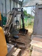 볼보015민굴삭기 중고 농장용 이미지