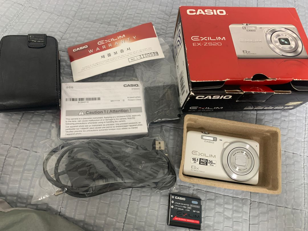 카시오 엑슬립 EX-ZS20 카메라 팔아요 디카 이미지