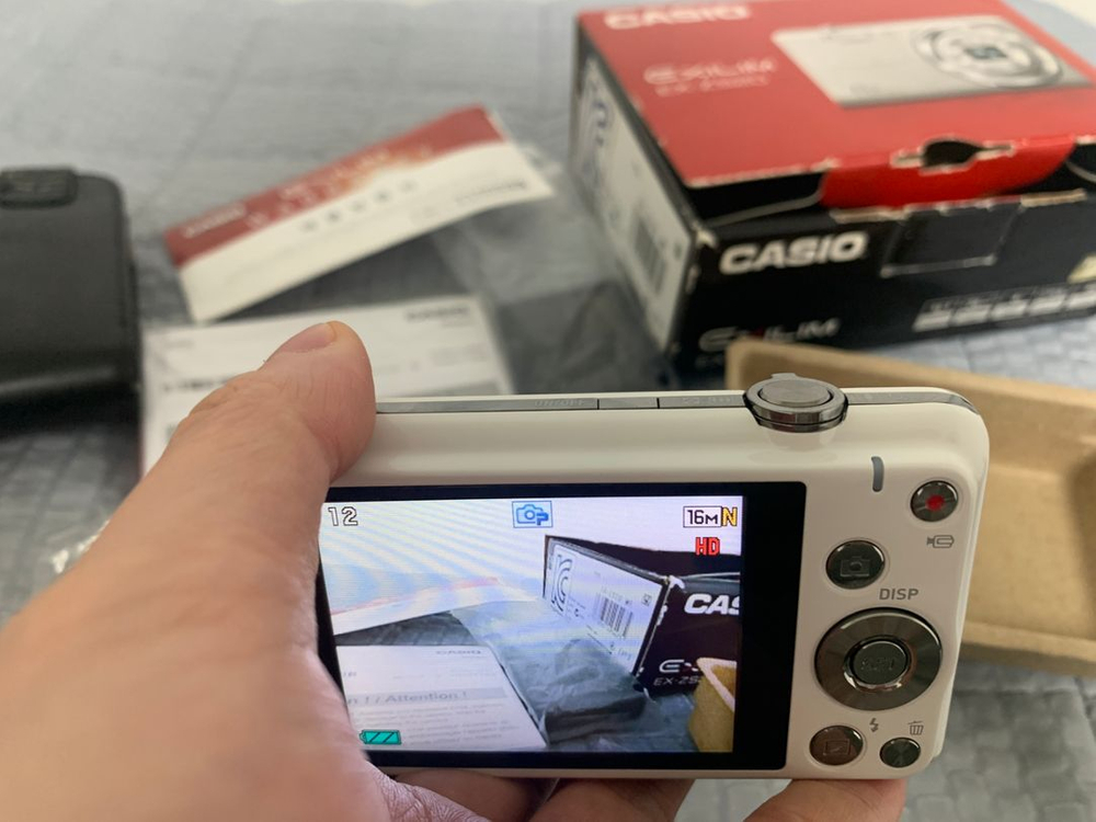 카시오 엑슬립 EX-ZS20 카메라 팔아요 디카 이미지