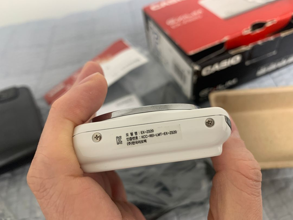 카시오 엑슬립 EX-ZS20 카메라 팔아요 디카 이미지