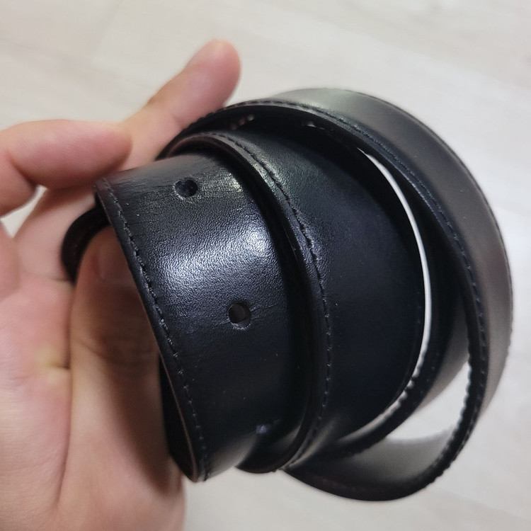 정품 몽블랑 남성 정장 벨트 이미지