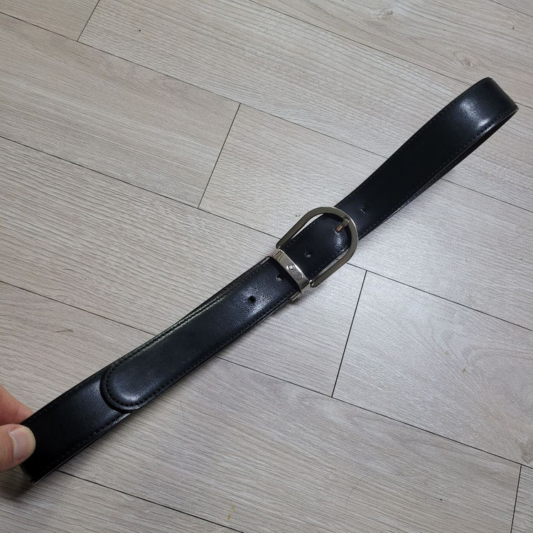 정품 몽블랑 남성 정장 벨트 이미지