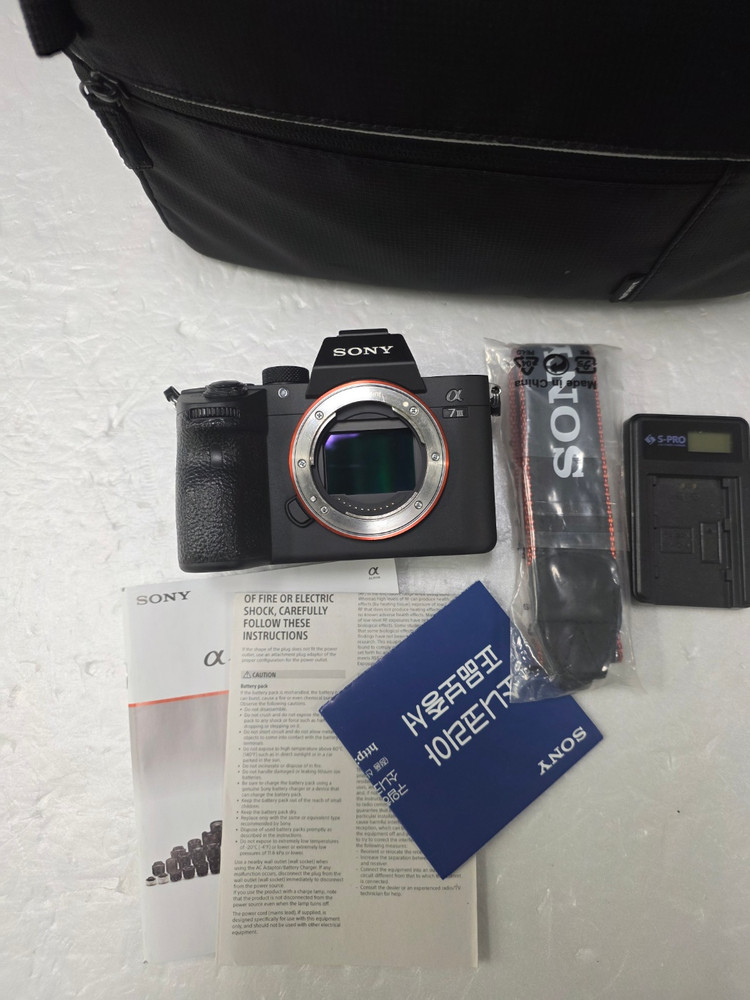 소니a7m3 상태좋은바디 판매합니다 이미지