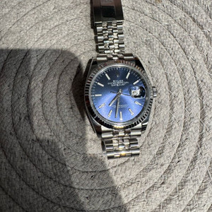 롤렉스 데이트저스트 청판 바 인덱스 이미지