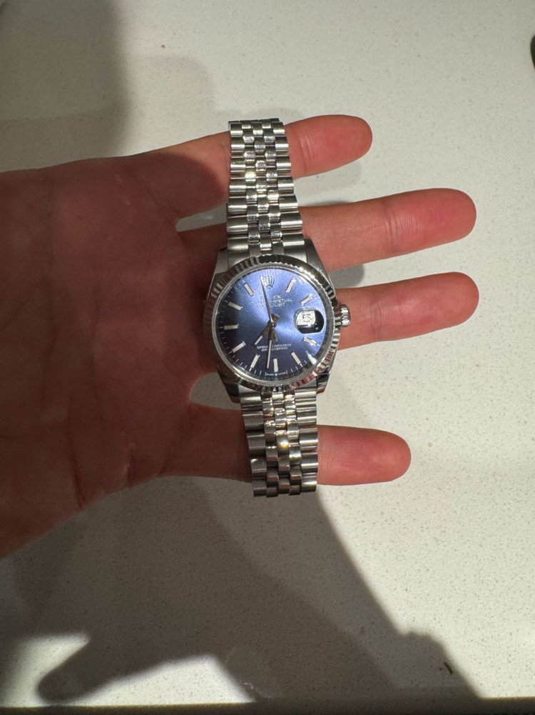 롤렉스 데이트저스트 청판 바 인덱스 이미지