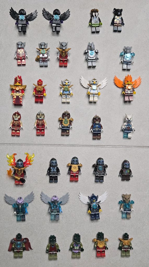 레고 키마 고릴라, 늑대, 곰, 불사조, 악어, 코뿔소, 사자, 아이스 베어, 기타 피규어 이미지