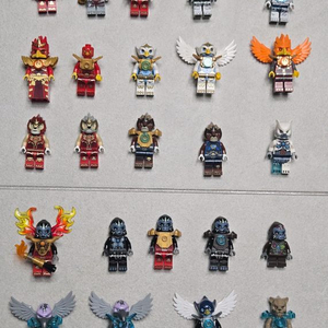 레고 키마 고릴라, 늑대, 곰, 불사조, 악어, 코뿔소, 사자, 아이스 베어, 기타 피규어 이미지