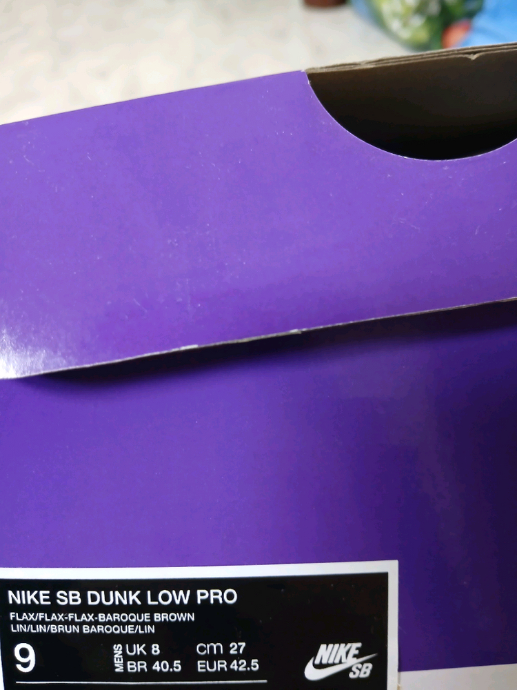 나이키 SB 덩크 로우 프로 위트 완전 새상품 이미지